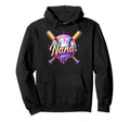 Baseball Drip Nana Tie Dye Baseball Hoodie - Custom Art Print Unisex - T-Shirt, Sweatshirt, Hoodie