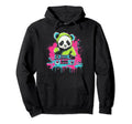 Kawaii Panda Dj Japanese Edm Y2K Aesthetic 47 Hoodie - Graphic Print Unisex - T-Shirt, Sweatshirt, Hoodie
