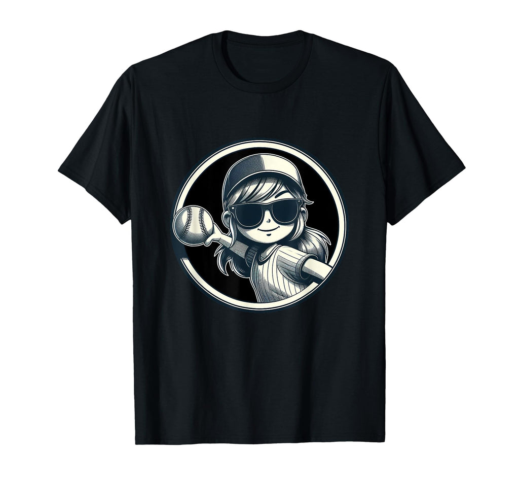 Baseball Player Sister Fan T-Shirt - Minimalist Print Men Women - T-Shirt, Sweatshirt, Hoodie