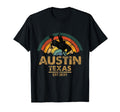 Austin Texas Est 1839 Cowboy Funny Tx T-Shirt - Minimalist Print Men Women - T-Shirt, Sweatshirt, Hoodie