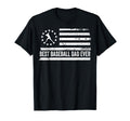 Baseball Coach Team Us American Flag T-Shirt - Graphic Print Men Women - T-Shirt, Sweatshirt, Hoodie