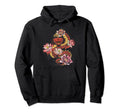 Chinese Dragon Dragon Grunge Hoodie - Custom Art Print for Adults - T-Shirt, Sweatshirt, Hoodie