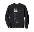 Taylor Rogers Flag Patriotic Sweatshirt - Novelty Apparel for Adults - T-Shirt, Sweatshirt, Hoodie