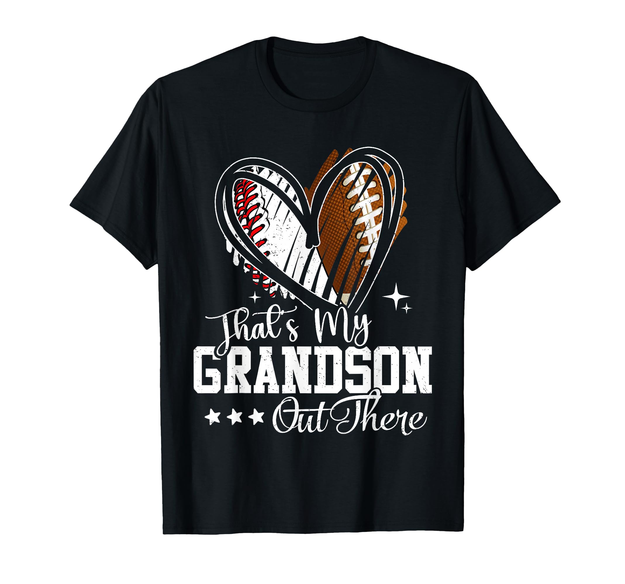 Thats My Grandson Out There Baseball T-Shirt - Streetwear Style Men Women - T-Shirt, Sweatshirt, Hoodie