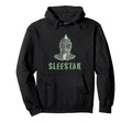 Sleestak Distressed Stylized Hoodie - Custom Art Print Unisex - T-Shirt, Sweatshirt, Hoodie