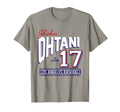 Shohei Ohtani 17 Los Angeles Red White T-Shirt - Unique Graphic for Adults - T-Shirt, Sweatshirt, Hoodie