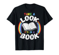Love Reading Love Rainbows Gift T-Shirt - Fun Novelty Design Men Women - T-Shirt, Sweatshirt, Hoodie