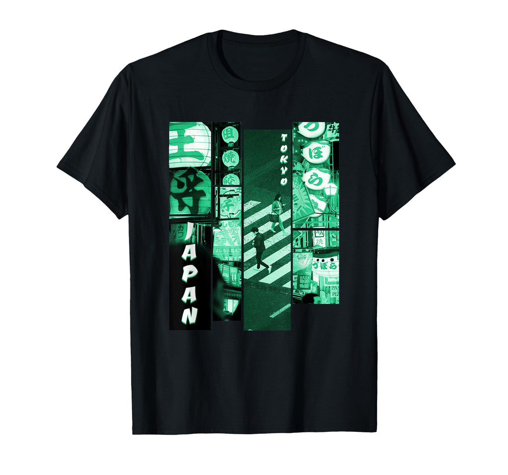 Aesthetic Vaporwave Japan 80S 90S Tokyo T-Shirt - Minimalist Print Unisex - T-Shirt, Sweatshirt, Hoodie