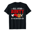 All Star Aunty Birthday Baseball Aunt T-Shirt - Aesthetic Graphic Unisex - T-Shirt, Sweatshirt, Hoodie