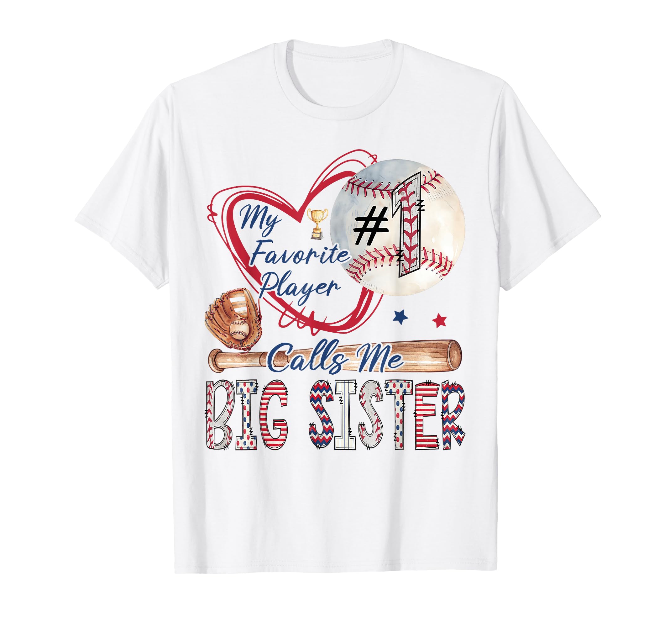 My Favorite Player Calls Me Big T-Shirt - Custom Art Print Men Women - T-Shirt, Sweatshirt, Hoodie