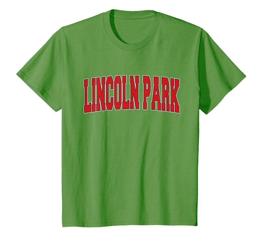 Lincoln Park Mi Michigan Varsity Usa T-Shirt - Custom Art Print Unisex - T-Shirt, Sweatshirt, Hoodie