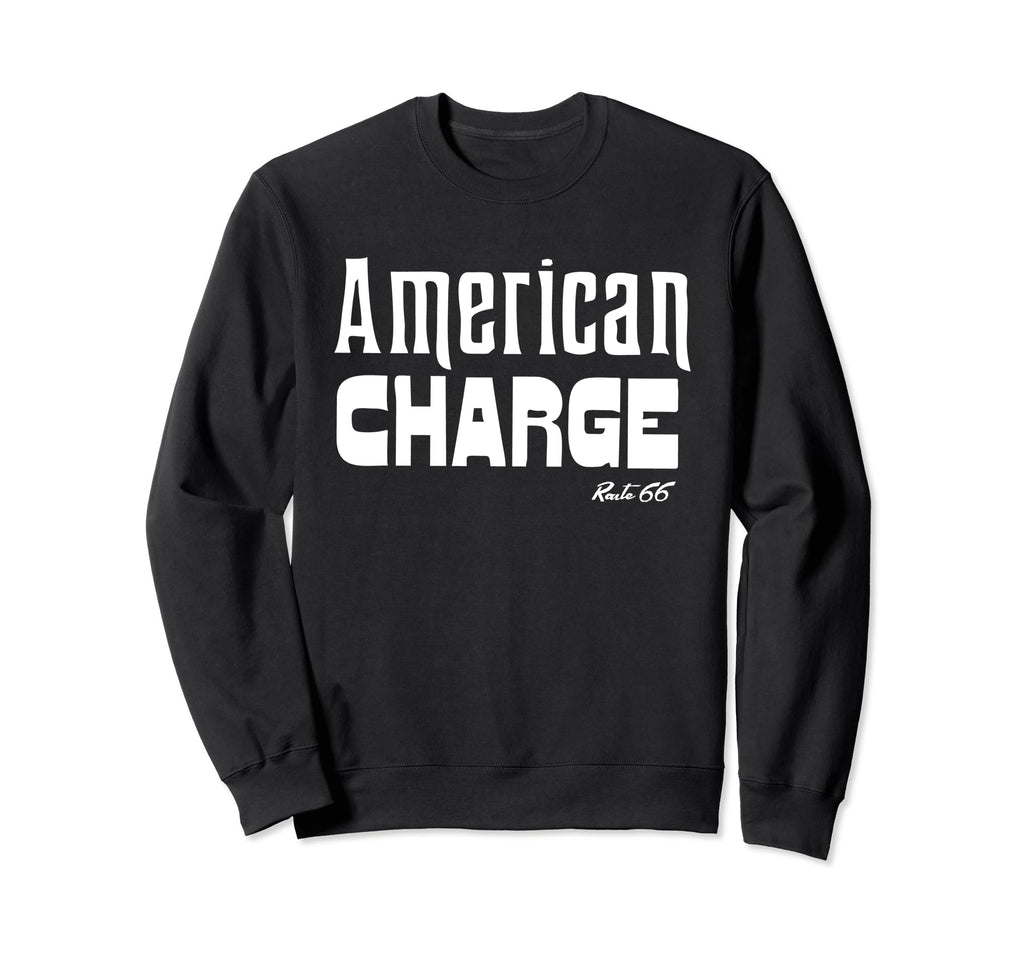 Route 66 American Charge Sweatshirt - Custom Art Print for Adults - T-Shirt, Sweatshirt, Hoodie