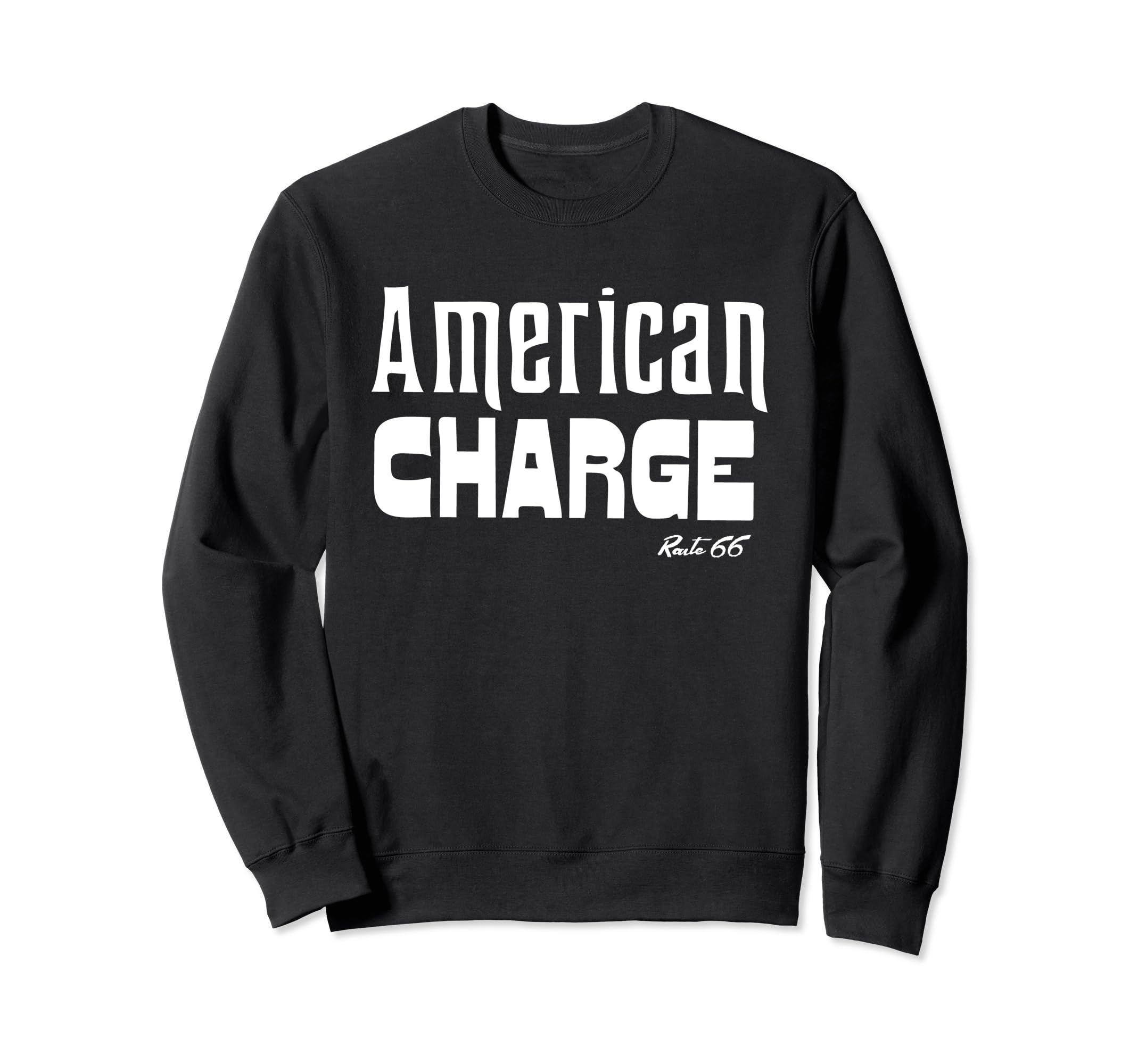 Route 66 American Charge Sweatshirt - Custom Art Print for Adults - T-Shirt, Sweatshirt, Hoodie
