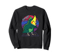 Funny Birb Aesthetic Vaporwave Sweatshirt - Fun Novelty Design Unisex - T-Shirt, Sweatshirt, Hoodie