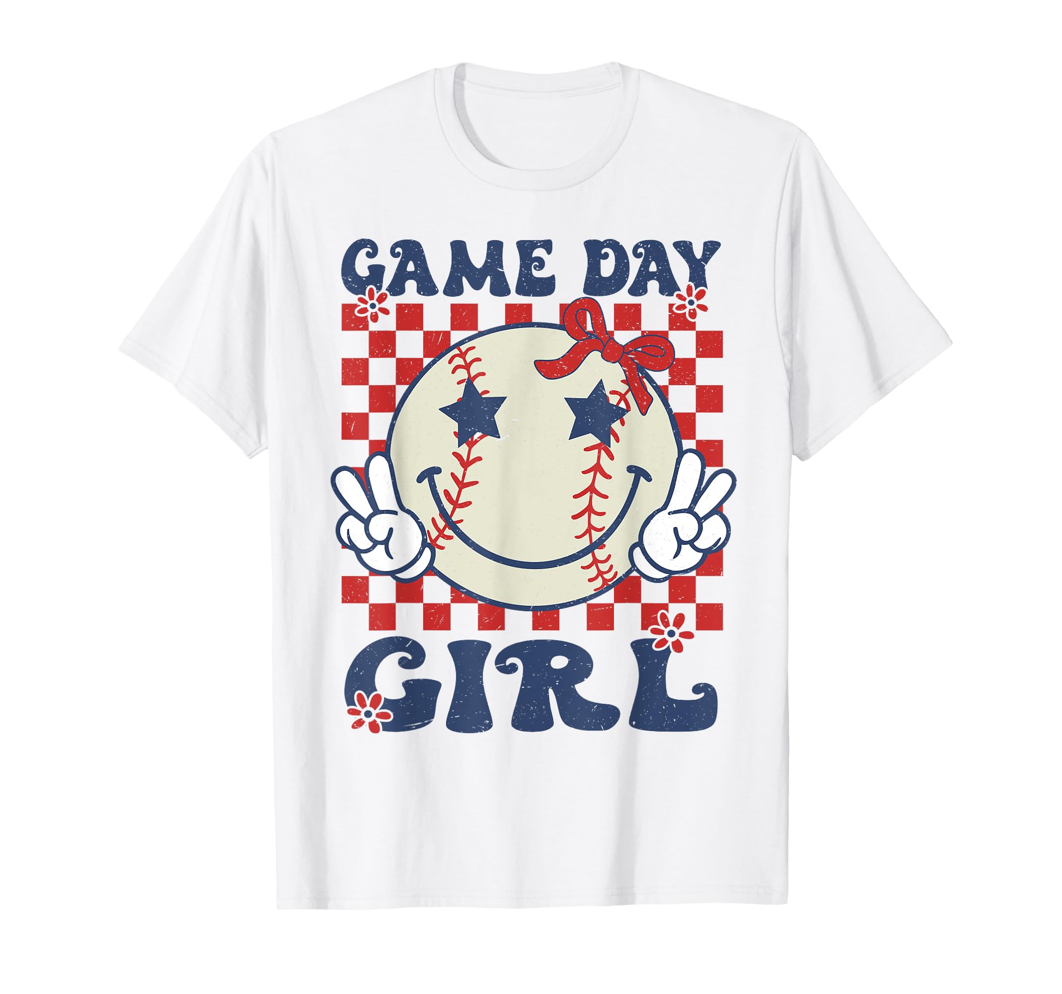 Game Day Vibes Baseball Groovy Game Day T-Shirt - Aesthetic Graphic Unisex - T-Shirt, Sweatshirt, Hoodie