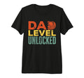 Mens Dad Level Unlocked Funny T-Shirt - Casual Everyday Wear Men Women - T-Shirt, Sweatshirt, Hoodie