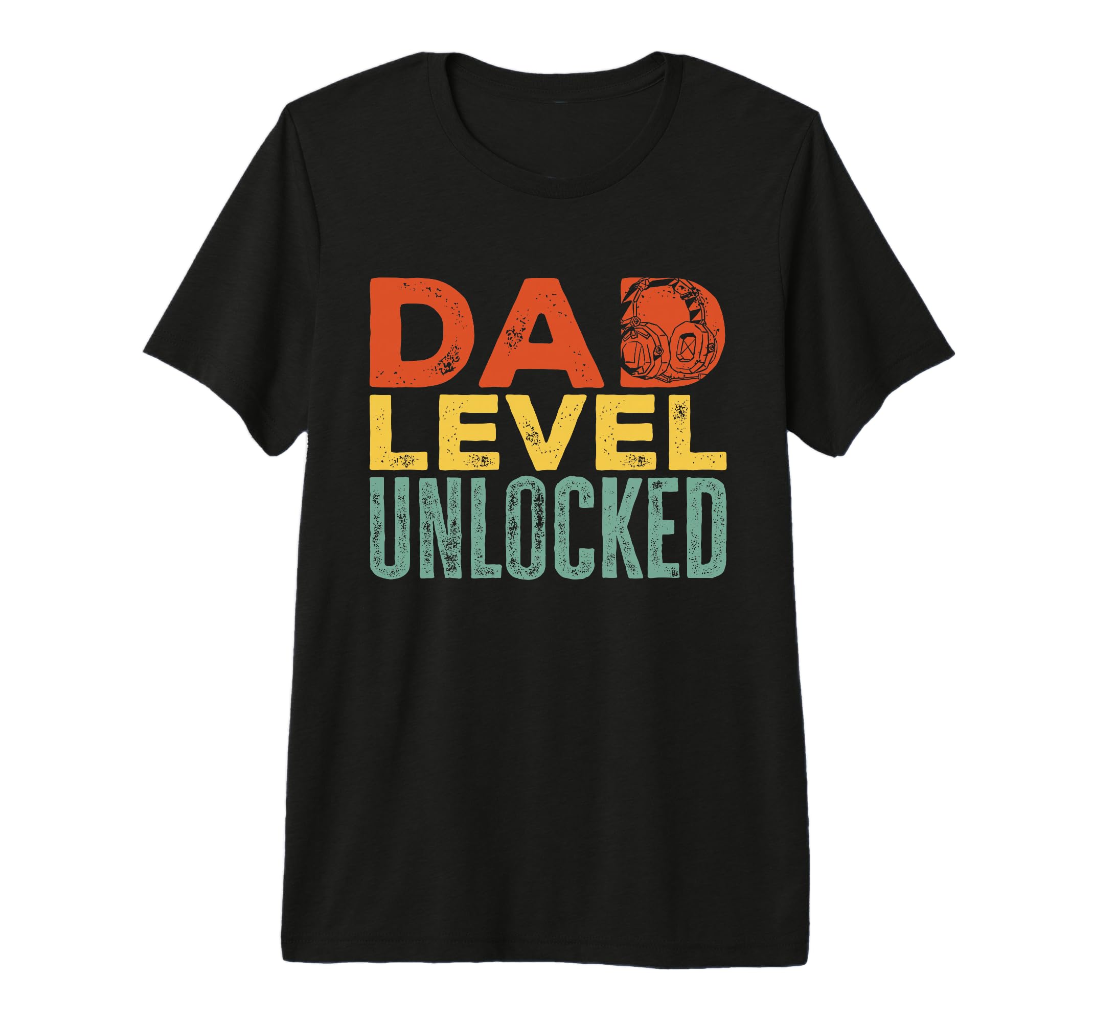 Mens Dad Level Unlocked Funny T-Shirt - Casual Everyday Wear Men Women - T-Shirt, Sweatshirt, Hoodie