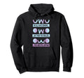 Owo Uwu We All Have Demons Vaporwave Hoodie - Trendy Graphic for Adults - T-Shirt, Sweatshirt, Hoodie