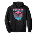 Vaporwave Aesthetic Mothman Cryptozoology Hoodie - Graphic Print Men Women - T-Shirt, Sweatshirt, Hoodie