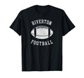 Riverton Football Distressed 80S Throwback T-Shirt - Graphic Print Unisex - T-Shirt, Sweatshirt, Hoodie