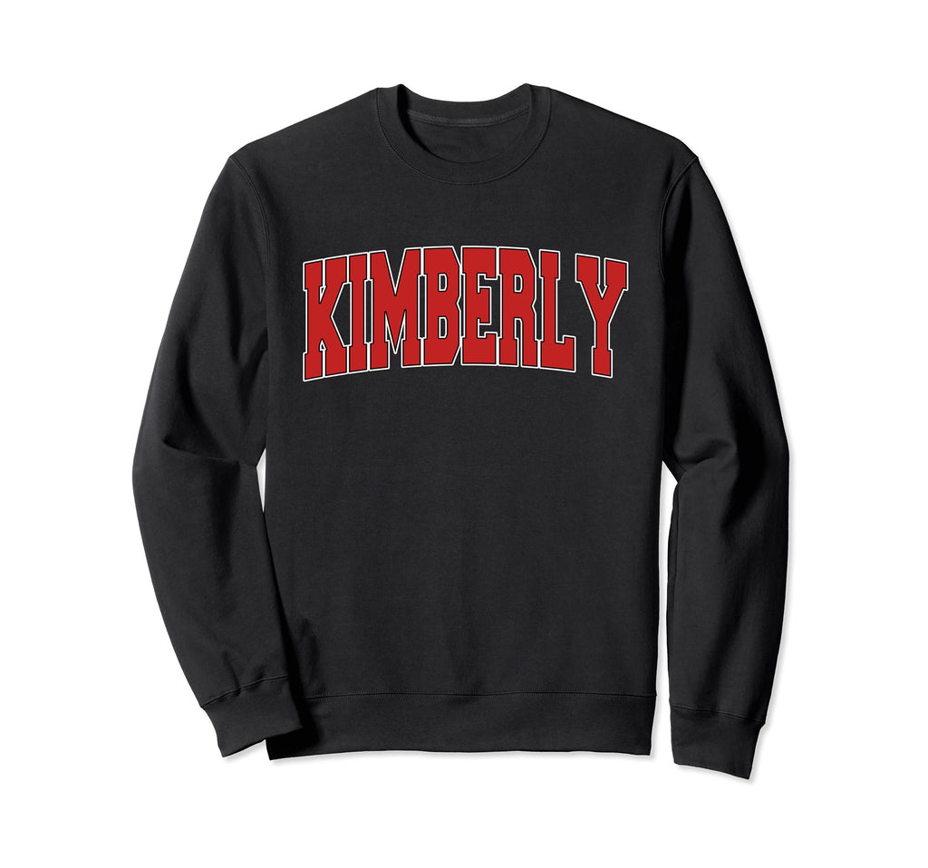 Kimberly Id Idaho Varsity Usa Sports Sweatshirt - Unique Graphic Unisex - T-Shirt, Sweatshirt, Hoodie