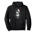 Horror Anime Goth Oni Mask Creepy Hoodie - Streetwear Style for Adults - T-Shirt, Sweatshirt, Hoodie