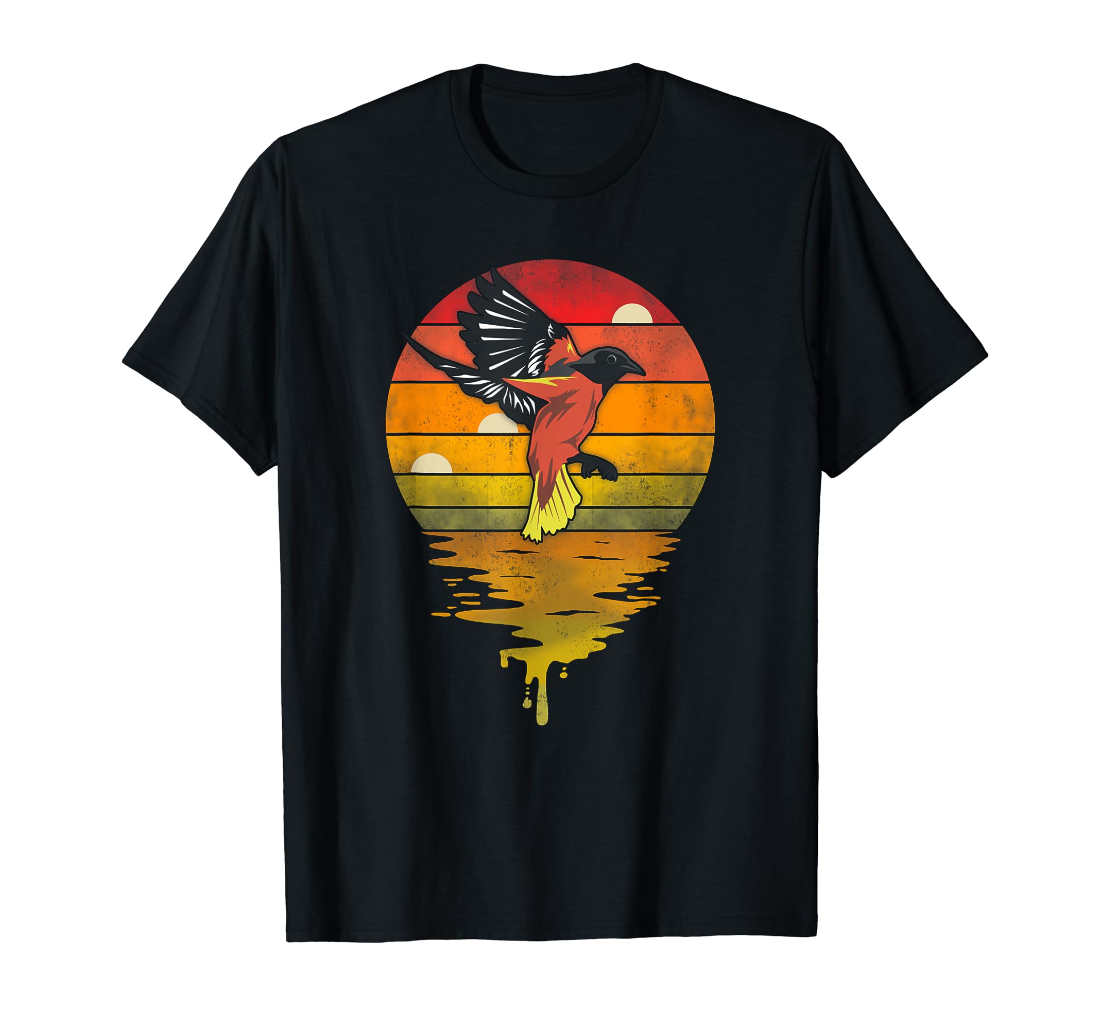 Baltimore Oriole Sunset Baltimore T-Shirt - Casual Everyday Wear Unisex - T-Shirt, Sweatshirt, Hoodie