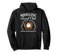 Sideline Social Club Baseball Mom Baseball Hoodie - Trendy Graphic Unisex - T-Shirt, Sweatshirt, Hoodie