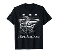 Raccoon Ballfield Baseball Field I T-Shirt - Unique Graphic for Adults - T-Shirt, Sweatshirt, Hoodie