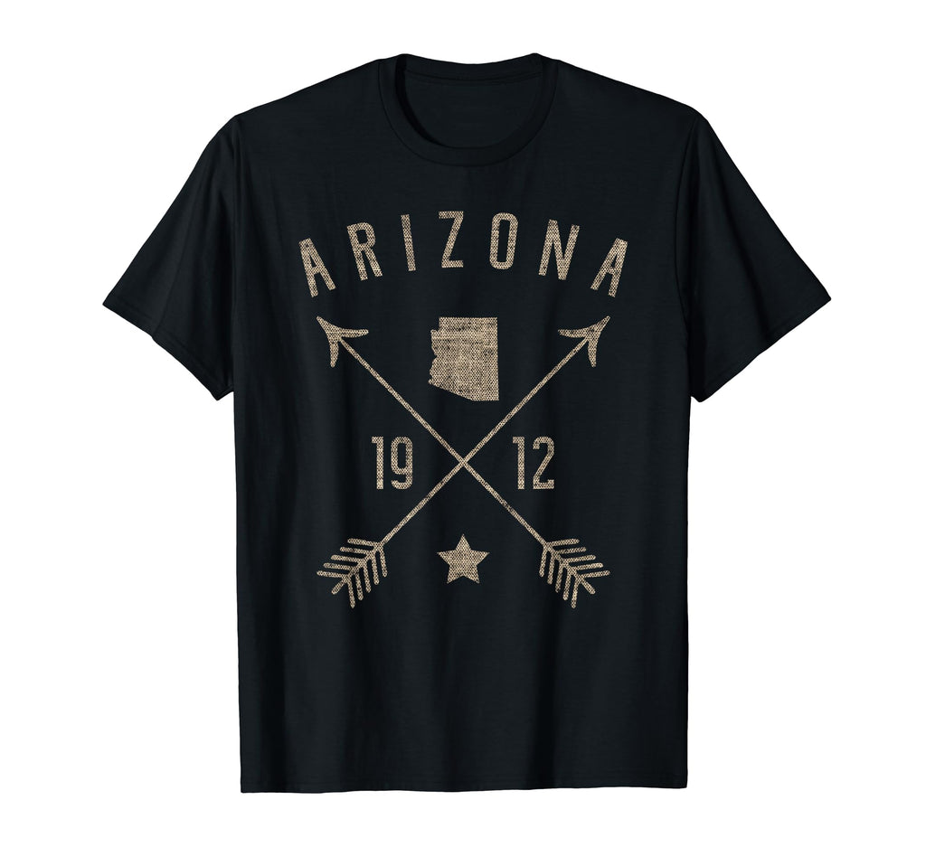 Arizona Distressed Home State T-Shirt - Casual Everyday Wear for Adults - T-Shirt, Sweatshirt, Hoodie