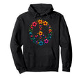 60S 70S Flower Power Groovy Love Peace Hoodie - Streetwear Style Men Women - T-Shirt, Sweatshirt, Hoodie