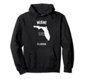 Miami Florida Fl 305 Athletic Hoodie - Aesthetic Graphic for Adults - T-Shirt, Sweatshirt, Hoodie