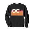 Oc Distressed Show Y2K Tv Show Sweatshirt - Minimalist Print Men Women - T-Shirt, Sweatshirt, Hoodie