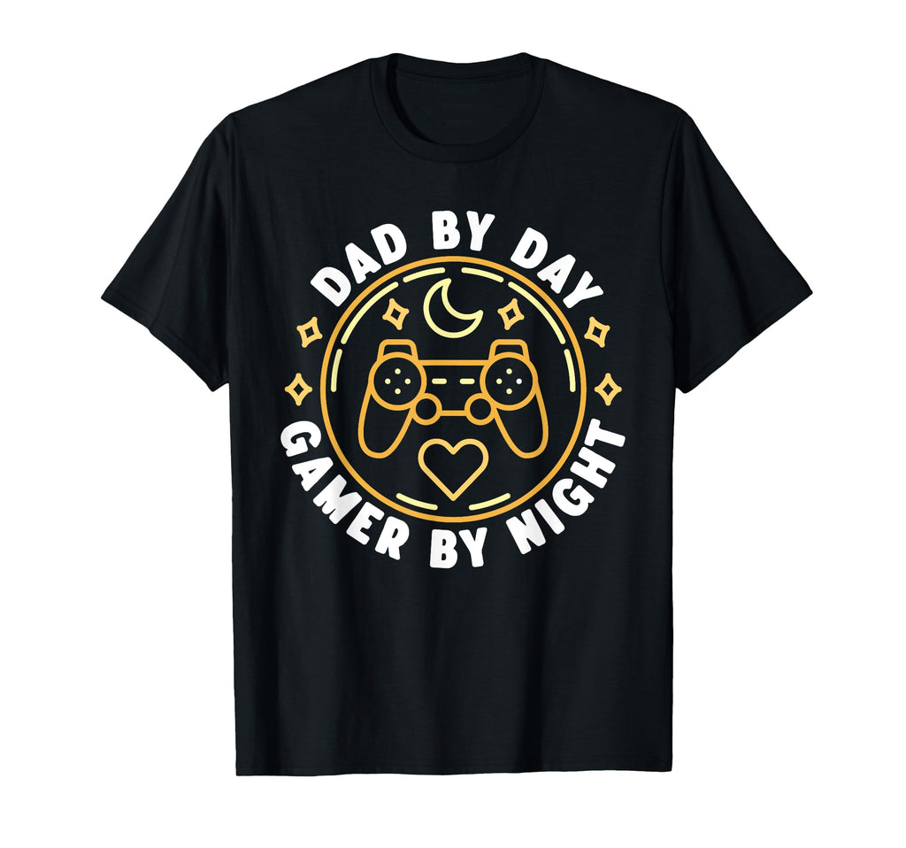 Dad Day Gamer Night Console Player T-Shirt - Trendy Graphic for Adults - T-Shirt, Sweatshirt, Hoodie