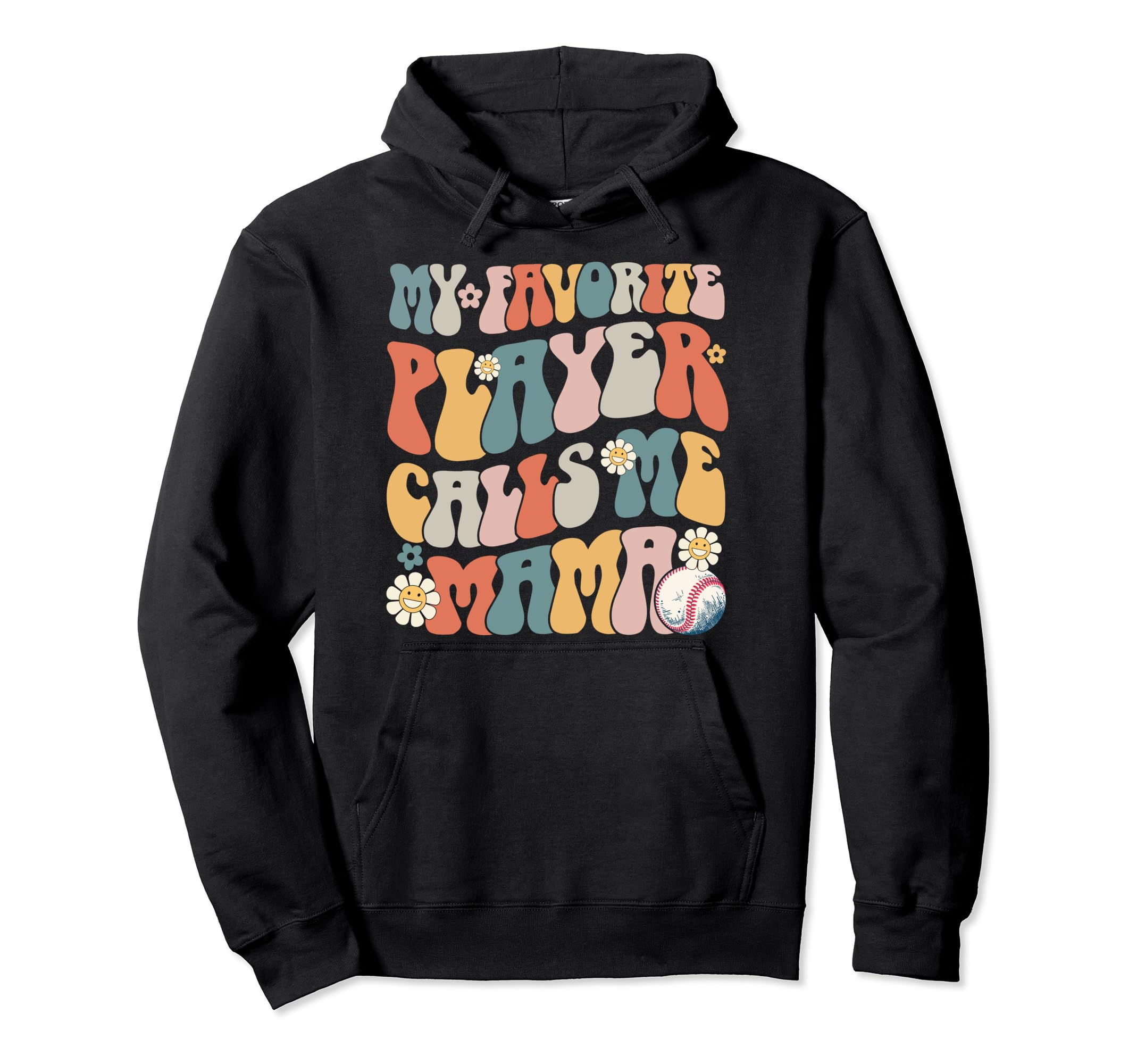 My Favorite Baseball Player Calls Hoodie - Casual Everyday Wear Men Women - T-Shirt, Sweatshirt, Hoodie