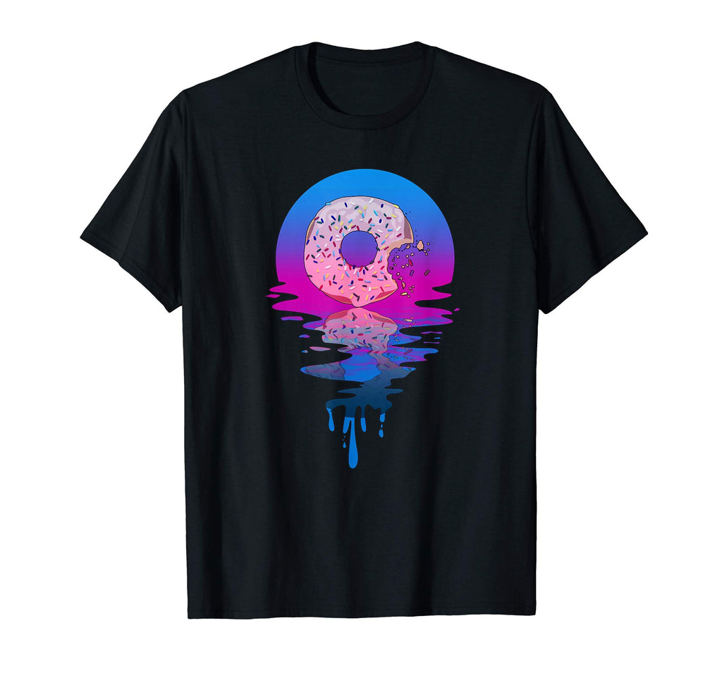 Sunset Donuts T-Shirt - Fun Novelty Design Unisex - T-Shirt, Sweatshirt, Hoodie