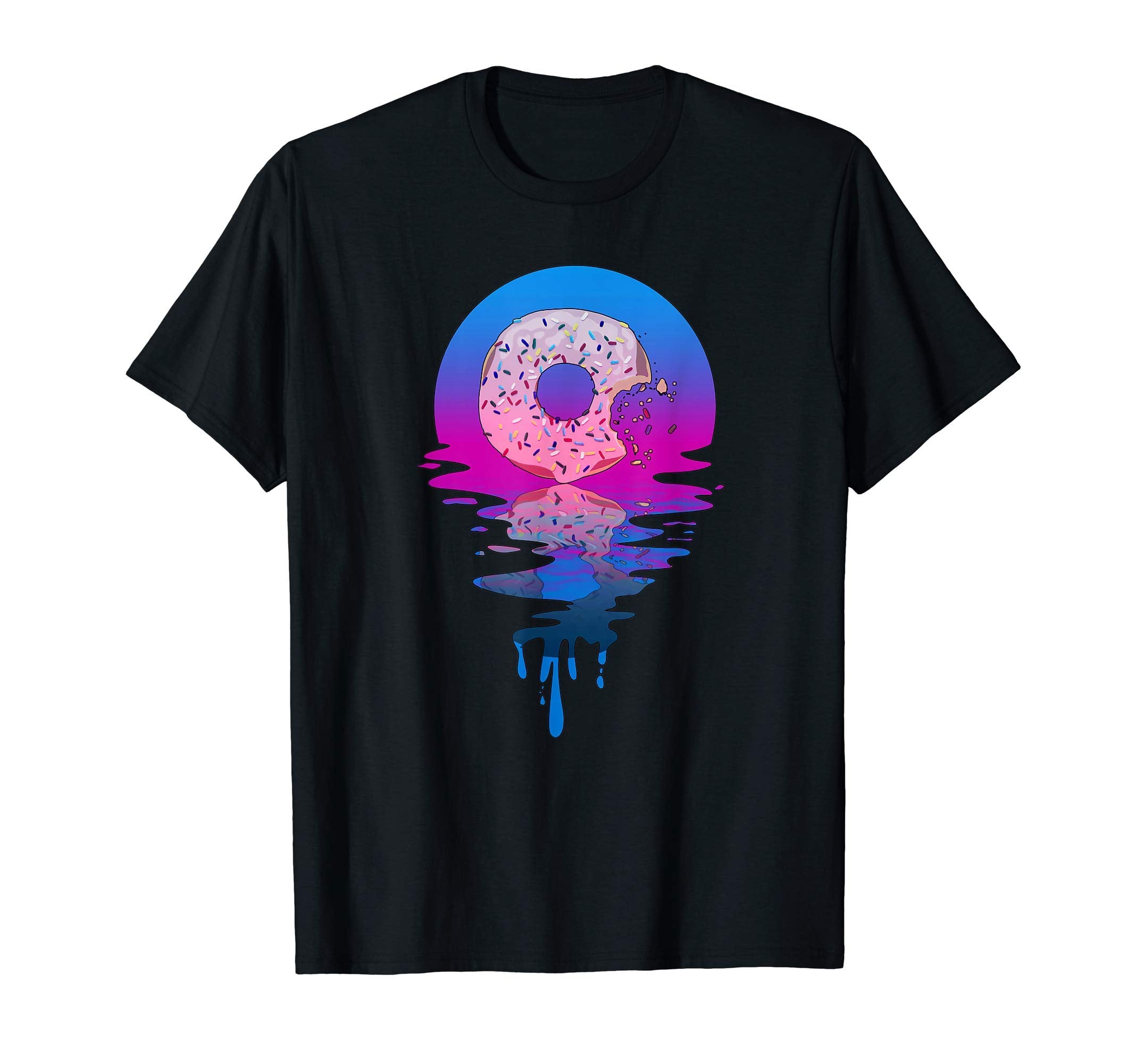 Sunset Donuts T-Shirt - Fun Novelty Design Unisex - T-Shirt, Sweatshirt, Hoodie