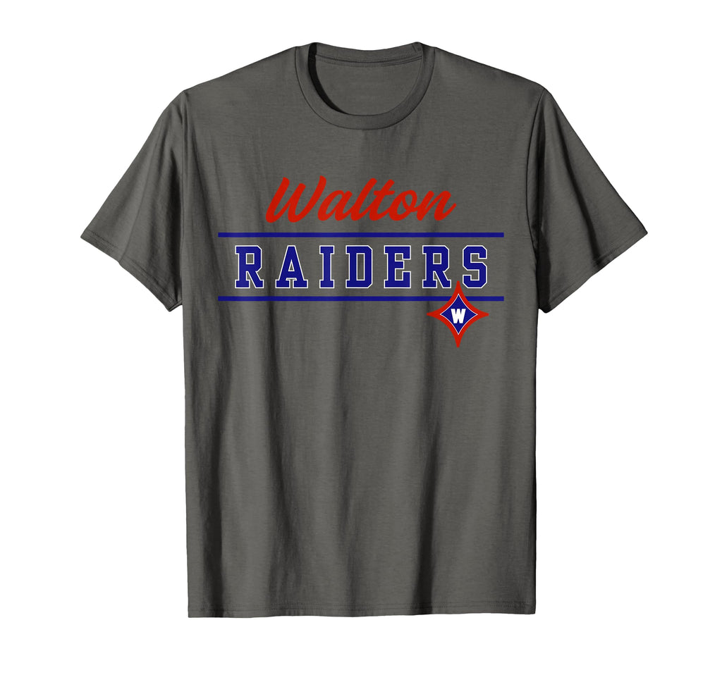 Walton High School Raiders Lined Up T-Shirt - Trendy Graphic Unisex - T-Shirt, Sweatshirt, Hoodie