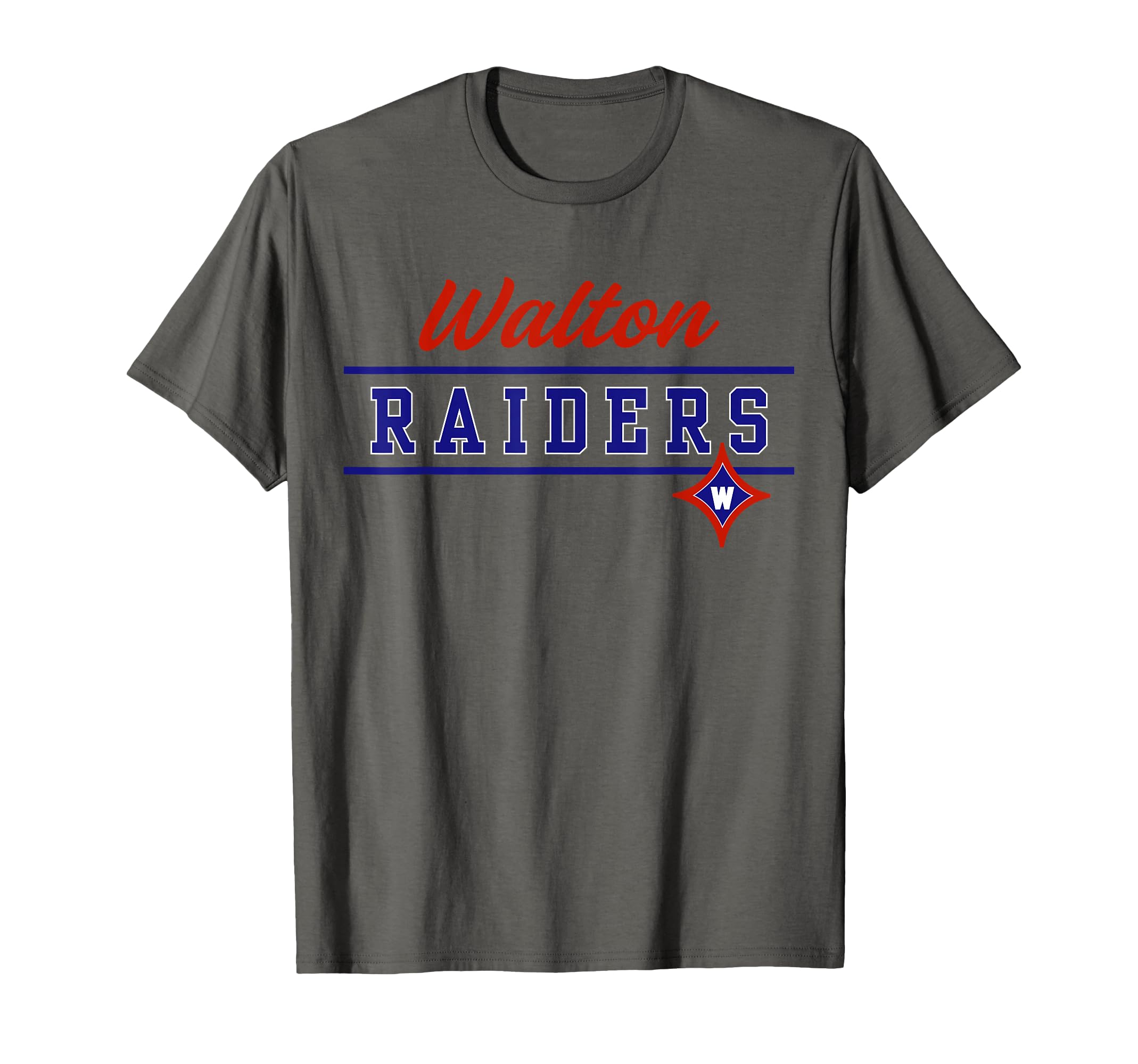 Walton High School Raiders Lined Up T-Shirt - Trendy Graphic Unisex - T-Shirt, Sweatshirt, Hoodie