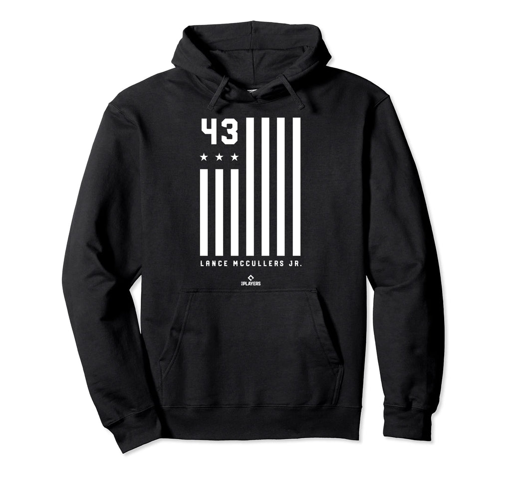 Lance Mccullers Jr Flag Patriotic Hoodie - Aesthetic Graphic for Adults - T-Shirt, Sweatshirt, Hoodie