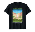 Yosemite National Park Waterfall T-Shirt - Custom Art Print Men Women - T-Shirt, Sweatshirt, Hoodie