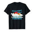 Chincoteague Island Wild Horses Virginia T-Shirt - Unique Graphic Unisex - T-Shirt, Sweatshirt, Hoodie