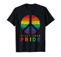 Lgbt Peace Love Pride Peace T-Shirt - Trendy Graphic Unisex - T-Shirt, Sweatshirt, Hoodie