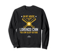 My House Lorenzo Cain Mlbpa Funny Sweatshirt - Custom Art Print for Adults - T-Shirt, Sweatshirt, Hoodie