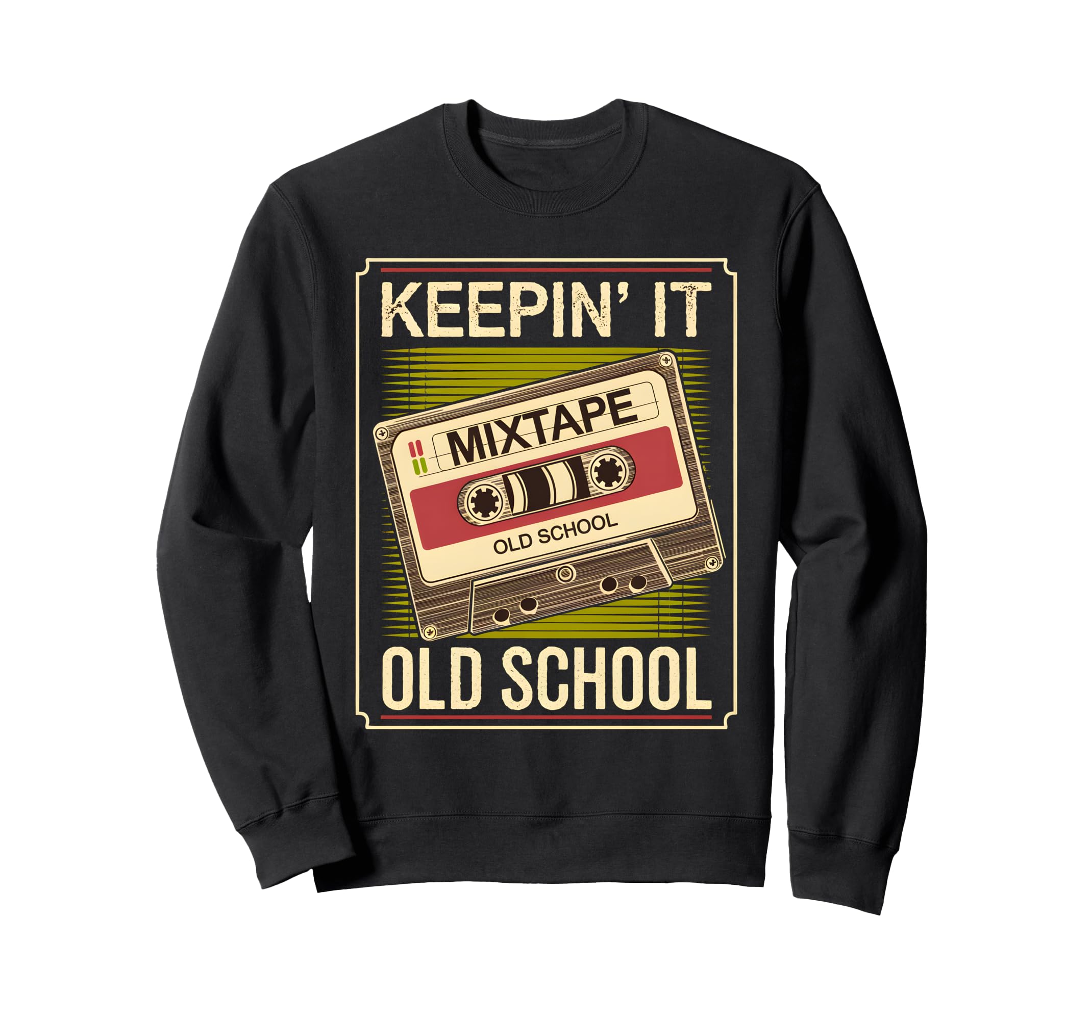 Old School Hip Hop 80S 90S Sweatshirt - Casual Everyday Wear for Adults - T-Shirt, Sweatshirt, Hoodie