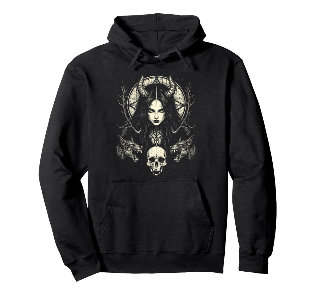 Gothic Aesthetic Grunge Y2K Unique Hoodie - Custom Art Print Unisex - T-Shirt, Sweatshirt, Hoodie