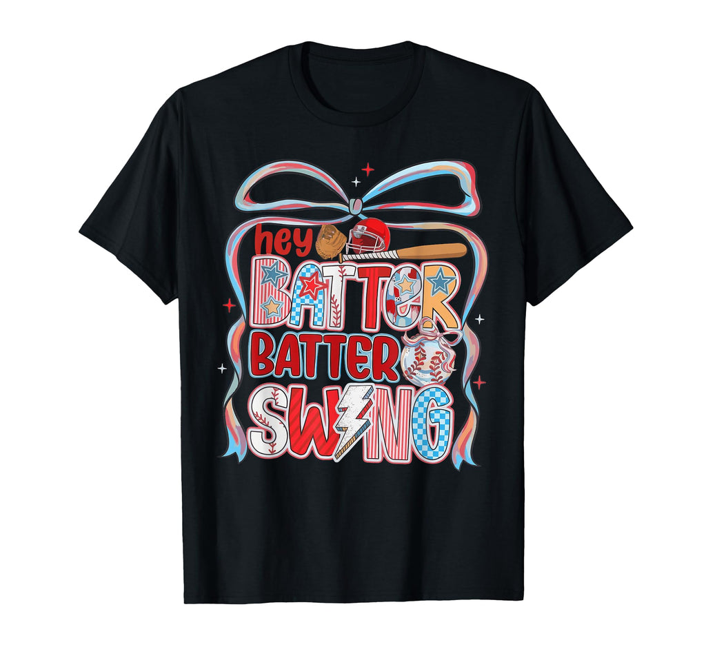 Funny Hey Batter Batter Swing Game T-Shirt - Aesthetic Graphic for Adults - T-Shirt, Sweatshirt, Hoodie
