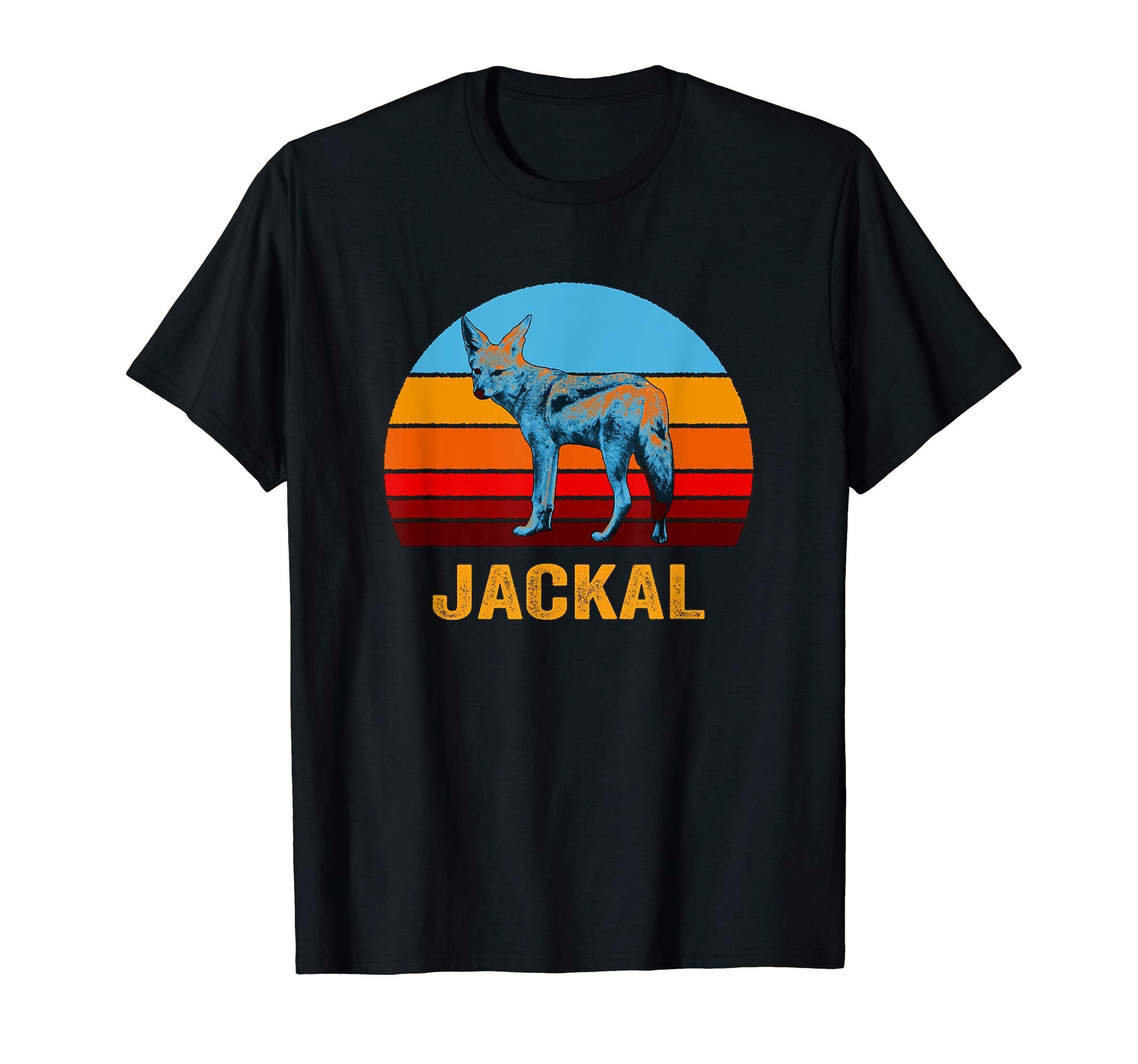 Sunset Jackal T-Shirt - Novelty Apparel for Adults - T-Shirt, Sweatshirt, Hoodie