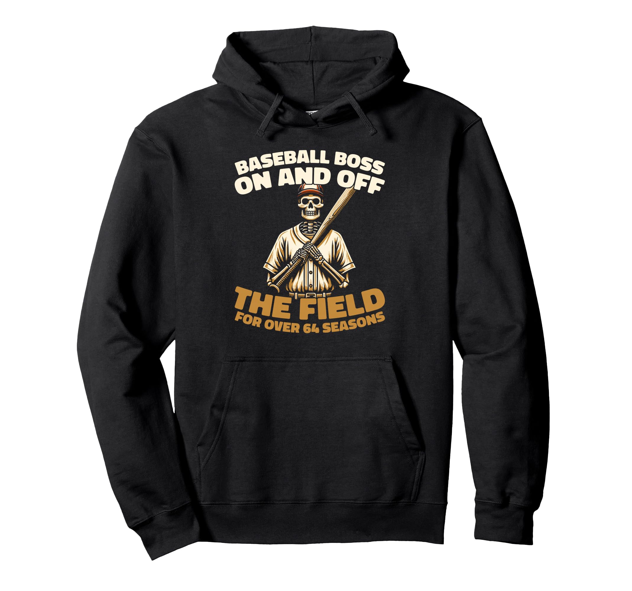 64Th Birthday Baseball Sport Team Hoodie - Unique Graphic Men Women - T-Shirt, Sweatshirt, Hoodie