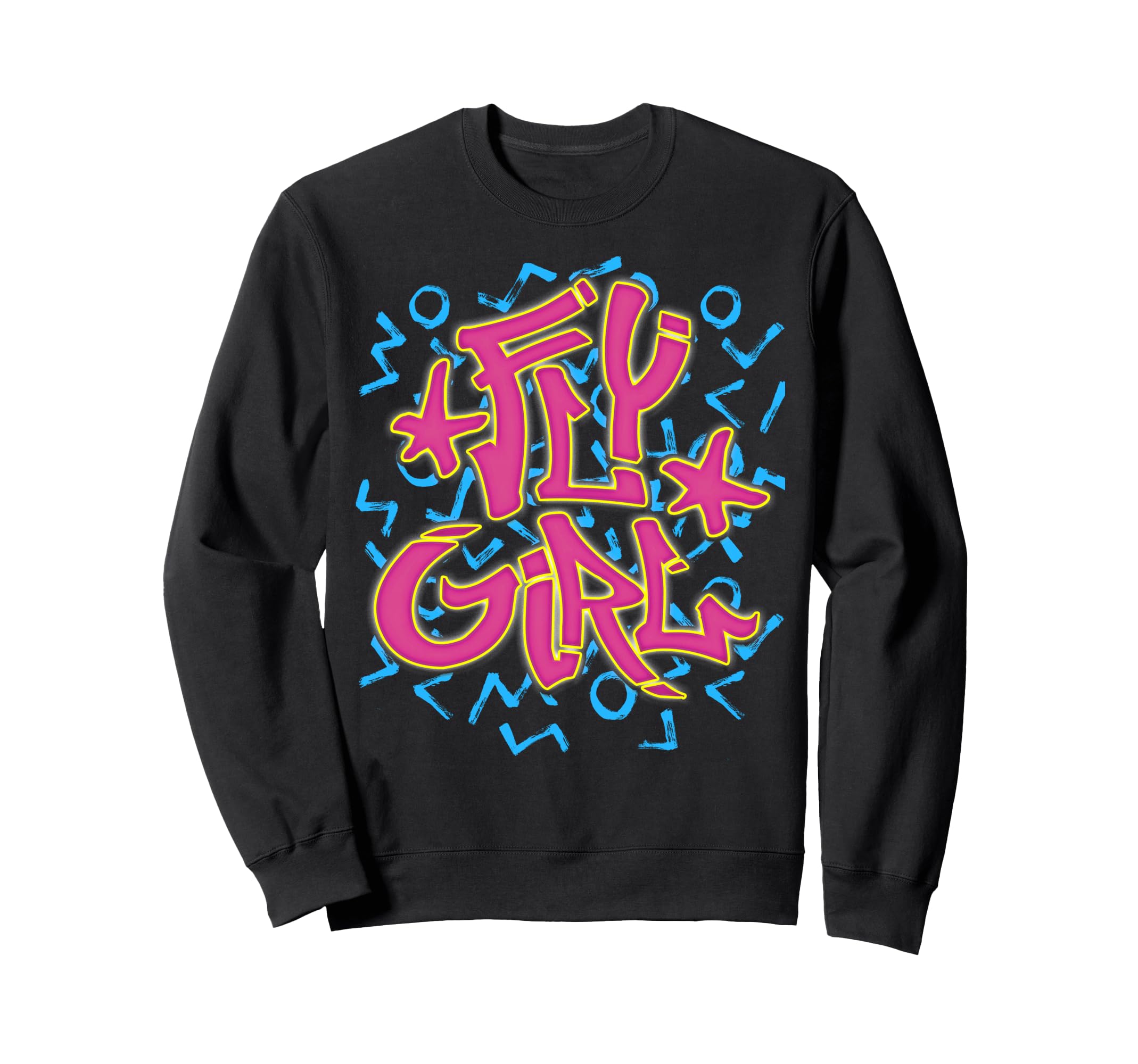 Fly 80S 90S Old School B Hip Hop Sweatshirt - Streetwear Style Unisex - T-Shirt, Sweatshirt, Hoodie